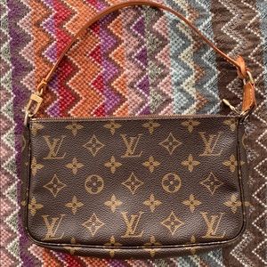 Authentic Louis Vuitton Monogram Pochette